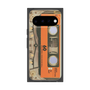 プレミアムスクエアケース［ RETORO CASSETTE TAPE - Skeleton Orange ］