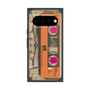 プレミアムスクエアケース［ RETORO CASSETTE TAPE - Skeleton Orange ］