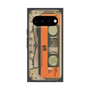 プレミアムスクエアケース［ RETORO CASSETTE TAPE - Skeleton Orange ］