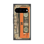 プレミアムスクエアケース［ RETORO CASSETTE TAPE - Skeleton Orange ］