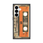 プレミアムスクエアケース［ RETORO CASSETTE TAPE - Skeleton Orange ］