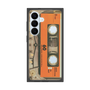 プレミアムスクエアケース［ RETORO CASSETTE TAPE - Skeleton Orange ］