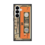 プレミアムスクエアケース［ RETORO CASSETTE TAPE - Skeleton Orange ］