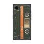 プレミアムスクエアケース［ RETORO CASSETTE TAPE - Opacity Black ］