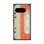 プレミアムスクエアケース［ RETORO CASSETTE TAPE - Opacity White ］