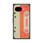 プレミアムスクエアケース［ RETORO CASSETTE TAPE - Opacity White ］