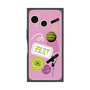 プレミアムスクエアケース［ Playful sticker - Dusty Pink ］
