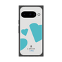 プレミアムスクエアケース［ LANVIN en Bleu Hearts Blue - ランバン ハート ブルー ］