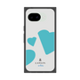 プレミアムスクエアケース［ LANVIN en Bleu Hearts Blue - ランバン ハート ブルー ］