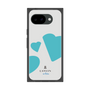 プレミアムスクエアケース［ LANVIN en Bleu Hearts Blue - ランバン ハート ブルー ］