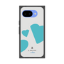 プレミアムスクエアケース［ LANVIN en Bleu Hearts Blue - ランバン ハート ブルー ］