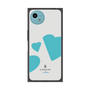 プレミアムスクエアケース［ LANVIN en Bleu Hearts Blue - ランバン ハート ブルー ］