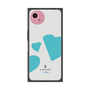 プレミアムスクエアケース［ LANVIN en Bleu Hearts Blue - ランバン ハート ブルー ］