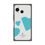 プレミアムスクエアケース［ LANVIN en Bleu Hearts Blue - ランバン ハート ブルー ］