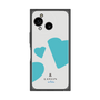 プレミアムスクエアケース［ LANVIN en Bleu Hearts Blue - ランバン ハート ブルー ］
