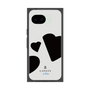 プレミアムスクエアケース［ LANVIN en Bleu Hearts Black - ランバン ハート ブラック ］