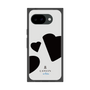 プレミアムスクエアケース［ LANVIN en Bleu Hearts Black - ランバン ハート ブラック ］