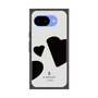 プレミアムスクエアケース［ LANVIN en Bleu Hearts Black - ランバン ハート ブラック ］