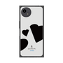 プレミアムスクエアケース［ LANVIN en Bleu Hearts Black - ランバン ハート ブラック ］