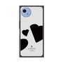 プレミアムスクエアケース［ LANVIN en Bleu Hearts Black - ランバン ハート ブラック ］