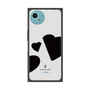 プレミアムスクエアケース［ LANVIN en Bleu Hearts Black - ランバン ハート ブラック ］