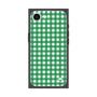 プレミアムスクエアケース［ Checkered Green - ギンガムチェック グリーン ］