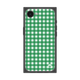 プレミアムスクエアケース［ Checkered Green - ギンガムチェック グリーン ］