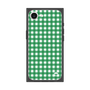 プレミアムスクエアケース［ Checkered Green - ギンガムチェック グリーン ］