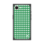 プレミアムスクエアケース［ Checkered Green - ギンガムチェック グリーン ］