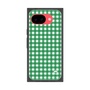 プレミアムスクエアケース［ Checkered Green - ギンガムチェック グリーン ］