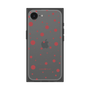 プレミアムスクエアケース［ Dippin dots Red - ディッピンドッツ レッド ］