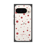 プレミアムスクエアケース［ Dippin dots Red - ディッピンドッツ レッド ］