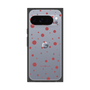 プレミアムスクエアケース［ Dippin dots Red - ディッピンドッツ レッド ］