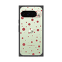 プレミアムスクエアケース［ Dippin dots Red - ディッピンドッツ レッド ］