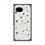 プレミアムスクエアケース［ Dippin dots Red - ディッピンドッツ レッド ］