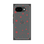 プレミアムスクエアケース［ Dippin dots Red - ディッピンドッツ レッド ］