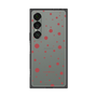 プレミアムスクエアケース［ Dippin dots Red - ディッピンドッツ レッド ］