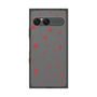 プレミアムスクエアケース［ Dippin dots Red - ディッピンドッツ レッド ］