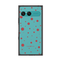プレミアムスクエアケース［ Dippin dots Red - ディッピンドッツ レッド ］