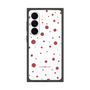プレミアムスクエアケース［ Dippin dots Red - ディッピンドッツ レッド ］