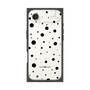プレミアムスクエアケース［ Dippin dots Black - ディッピンドッツ ブラック ］