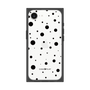 プレミアムスクエアケース［ Dippin dots Black - ディッピンドッツ ブラック ］