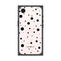 プレミアムスクエアケース［ Dippin dots Black - ディッピンドッツ ブラック ］