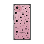 プレミアムスクエアケース［ Dippin dots Black - ディッピンドッツ ブラック ］