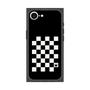 プレミアムスクエアケース［ Racing checkered flag - レーシングチェッカーフラッグ ］