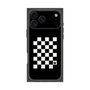 プレミアムスクエアケース［ Racing checkered flag - レーシングチェッカーフラッグ ］