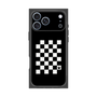 プレミアムスクエアケース［ Racing checkered flag - レーシングチェッカーフラッグ ］