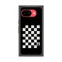 プレミアムスクエアケース［ Racing checkered flag - レーシングチェッカーフラッグ ］