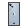 プレミアムスクエアケース［ CASEPLAY Crown dots Black - ケースプレイ・クラウン・ドッツ ブラック ］