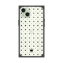 プレミアムスクエアケース［ CASEPLAY Crown dots Black - ケースプレイ・クラウン・ドッツ ブラック ］